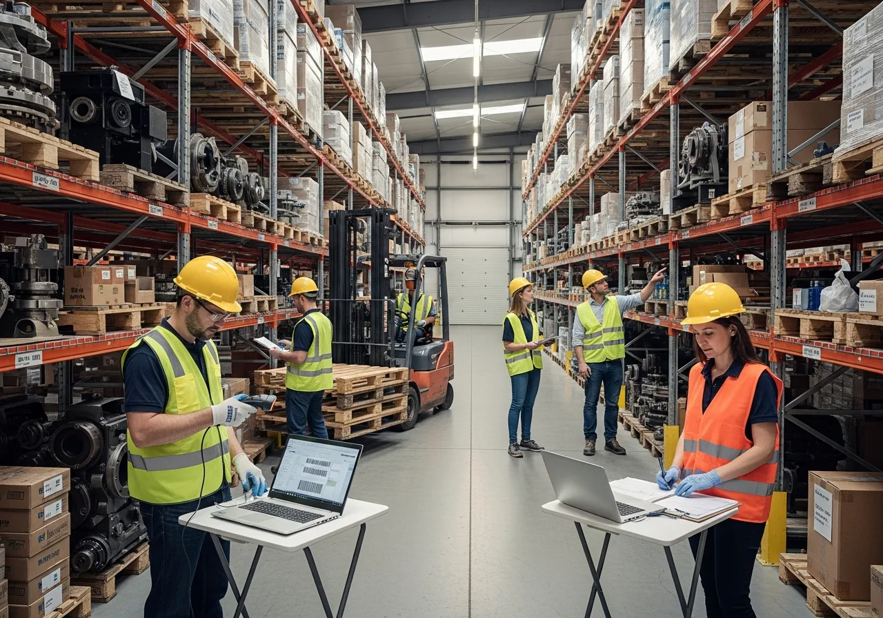 Golden Shore Logistikunternehmen — Unsere Logistik in Bildern 1